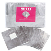 MIILYE foil wraps for fast gel and shellac polish removal