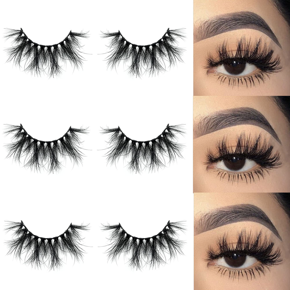 Cils Mikiwi 5D dramatiques, poids plume pour un regard intense.
