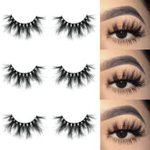Cils Mikiwi 5D dramatiques, poids plume pour un regard intense.