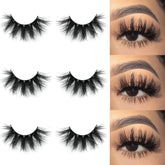 Cils Mink Mikiwi 5D peluche longue pour un regard spectaculaire et durable.