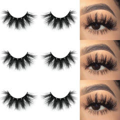 Cils Mink Mikiwi 5D peluche longue pour un regard spectaculaire et durable.