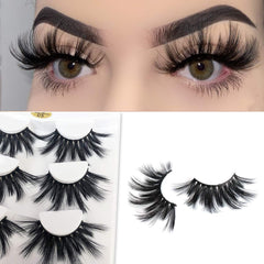 Cils MIKIWI croisés épais 6D pour un regard profond et dramatique.