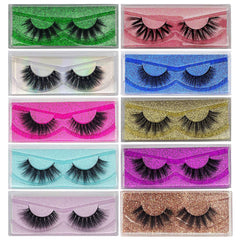 Cils faux MIKIWI, 10 paires 12-20 mm, regard naturel et volumineux.
