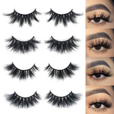Mikiwi four-pair mink lashes for dramatic daily looks