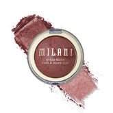Milani Baked Blush Granita Glow dans le compact ouvert pour un éclat durable sur les pommettes