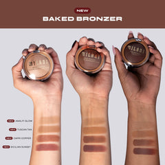 Milani Baked Bronzer creamy dough formula for easy blending