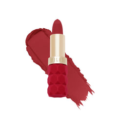 Milani Color Fetish Matte Lipstick Poppy emballage élégant pour application rapide