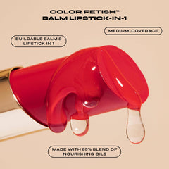 Milani Color Fetish Rouge Lèvres – couvrance moyenne modulable et fini lumineux.