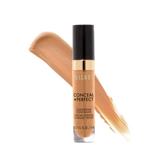 Milani Conceal + Perfect montre le flacon et l'embout précision pour une couvrance ciblée.