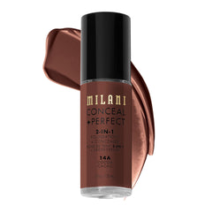 Flacon Milani Conceal + Perfect en Cocoa pour une peau uniforme