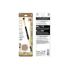 Texture crème Milani Stay Put pour un remplissage léger et naturel des sourcils.