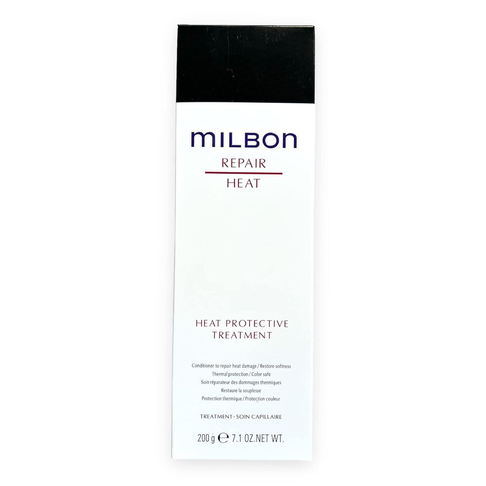 Milbon Repair Heat Protective Treatment, bouteille, protection de la chaleur jusqu'à 450°F.