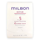 Milbon Soin N°5 Stimulateur Hebdomadaire — bouteille compacte facilitant le soin.