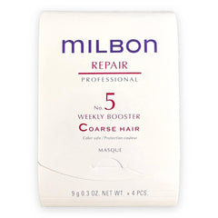 Milbon Soin N°5 Stimulateur Hebdomadaire — bouteille compacte facilitant le soin.