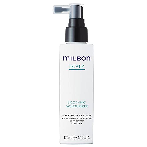 Milbon Soin Apaisant du cuir chevelu, flacon, hydratation légère et équilibre du cuir chevelu