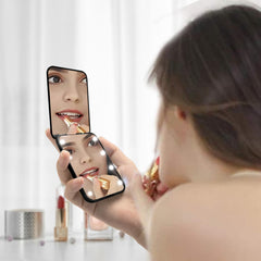Milishow miroir poche lumière naturelle: vérifie le maquillage en lumière naturelle.