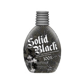 Millennium Tanning Solid Black 100x, bouteille 400 ml prête pour un bronzage profond et durable.