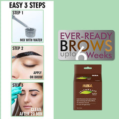 MinaiBrow Coloration brun moyen – longue tenue pour des reflets constants.
