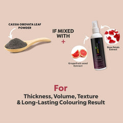 MinaiBrow iBrow ash blond shade swatch on hair sample