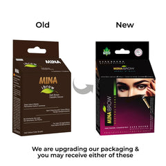 MinaiBrow poudre cassia obovata brun couleur durable et saine