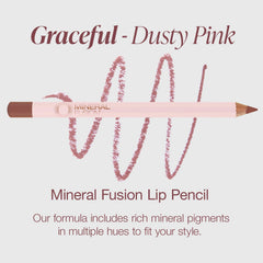 Mineral Fusion Graceful couleur veloutée pour lèvres souples