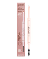 Mineral Fusion Sourcil Rétractable Blonde: crayon précis pour dessiner un sourcil naturel.