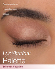 Mineral Fusion Palette Vacances d'été - teintes mat pour looks doux ou intenses.