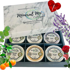 Mineral Me California stimulateur-douche orange-bergamot pour éveiller les sens durant la douche