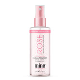 MINETAN Rose Face Tan Mist flacon spray visage hydratant pour teint doré naturel