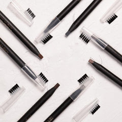Mingran crayons sourcils blancs pré-dessin pour accentuer les détails.