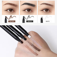 Mingran crayons sourcils noirs pré-dessin pour contour net pendant la procédure.