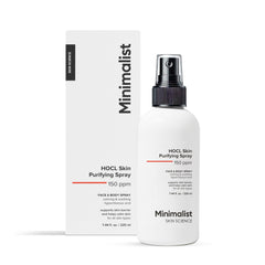 Flacon Minimalist d'acide hypochllo... non; corrigé: Flacon Minimalist d'acide hypochloreux prêt pour le visage.