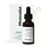 Sérum Minimalist : flacon 5% Niacinamide pour éclairer le teint