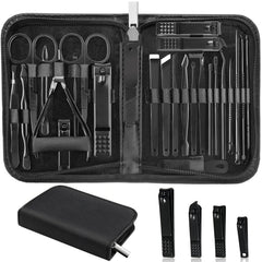 Coffret MINKINH Manucure 26 pièces dans son étui luxe, prêt pour votre routine à domicile