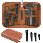 Kit MINKINH : ensemble d'outils manucure en acier inoxydable pour ongles nets.