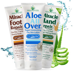 Miracle of Aloe mains-reparation 1oz : hydratation rapide pour mains sèches.