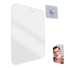 Miroir de douche anti-brouillard 10x8 pouces pour une vue claire lors du rasage