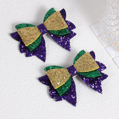 Épingle Miroksh fleur de lis scintillante pour parades