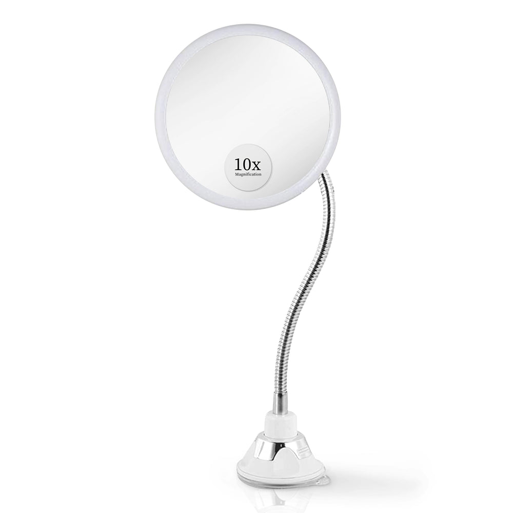 MIRRORVANA miroir col de cygne flexible pour un maquillage précis.