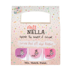 Miss Nella Sweet Little Pack, étui coloré et vernis enfant sûr et facile à utiliser