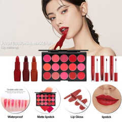 Miss Rose M set-pinceaux-maquillage, outils professionnels pour application précise