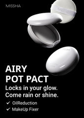 MISSHA Airy Pot finition matte translucide pour un teint naturel