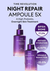 MISSHA Time Revolution sérum-ampoule — gros plan sur la pipette pour dose précise.