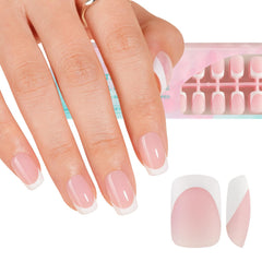 Misssix gel-tip-francais-150pcs : boîte prête à l'emploi, application rapide sans limage.