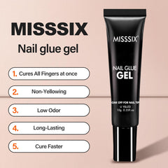 Misssix lampe UV-LED portable, cure rapide pour une finition professionnelle.