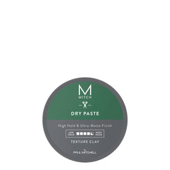 MITCH Dry Paste Texture Clay pour homme: texture argile et volume durables.