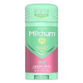 Mitchum déodorant femme stick poudre fraîche, protection longue durée