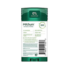 Mitchum stick déodorant au cèdre, parfum naturel et usage quotidien.
