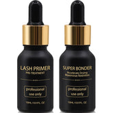 Miuffue Primer Cils Pré-Nettoyage prépare les cils pour une adhérence optimale.