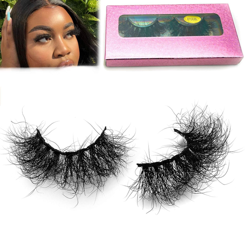 Miuhair Beauty cils vison véritable fluffy, effet volumineux pour un regard glamour.